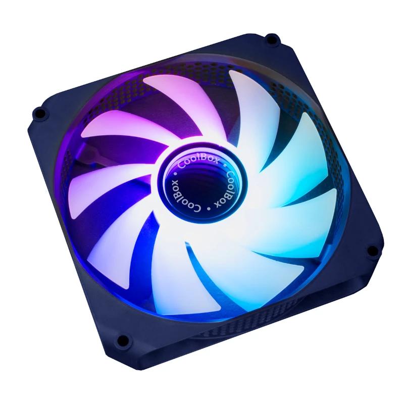Coolbox Gaming Ventilador auxiliar INFINITY 12cm A-RGB - Imagem de Detalhe 1
