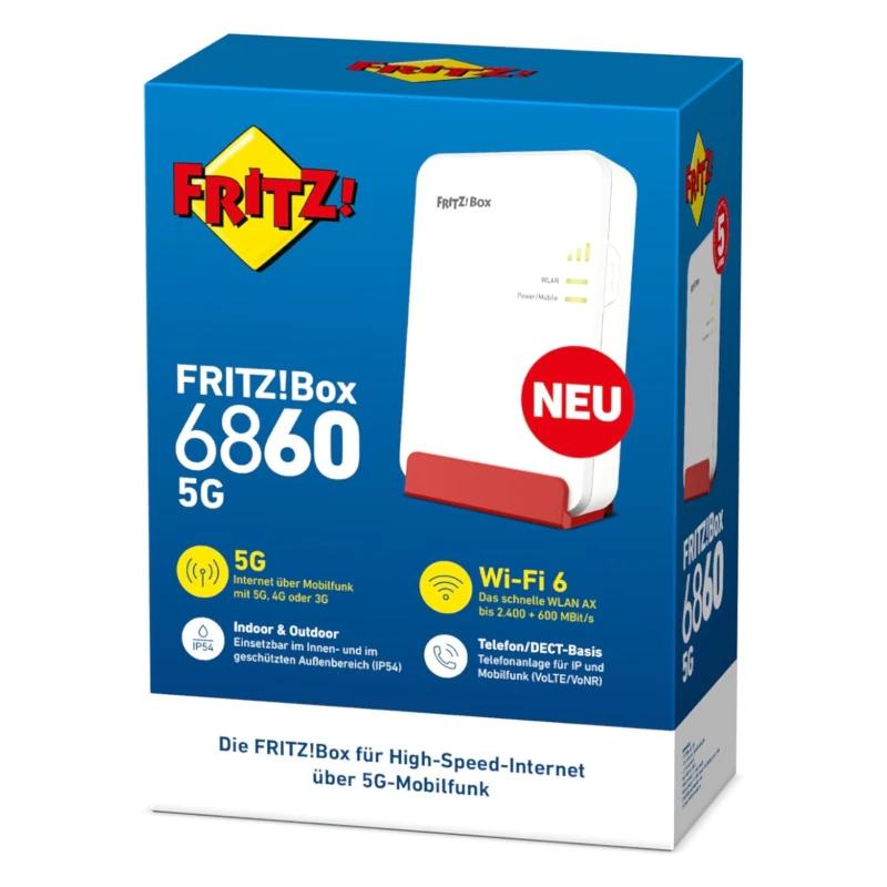 Fritz! Box6860 Roteador WiFi6 4x4 MIMO NanoSIM - Imagem de Detalhe 3