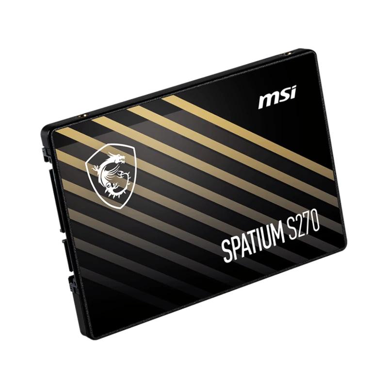 MSI SSD Spatium S270 480Gb 2.5" SATA 3 6Gbps - Imagem de Detalhe 1