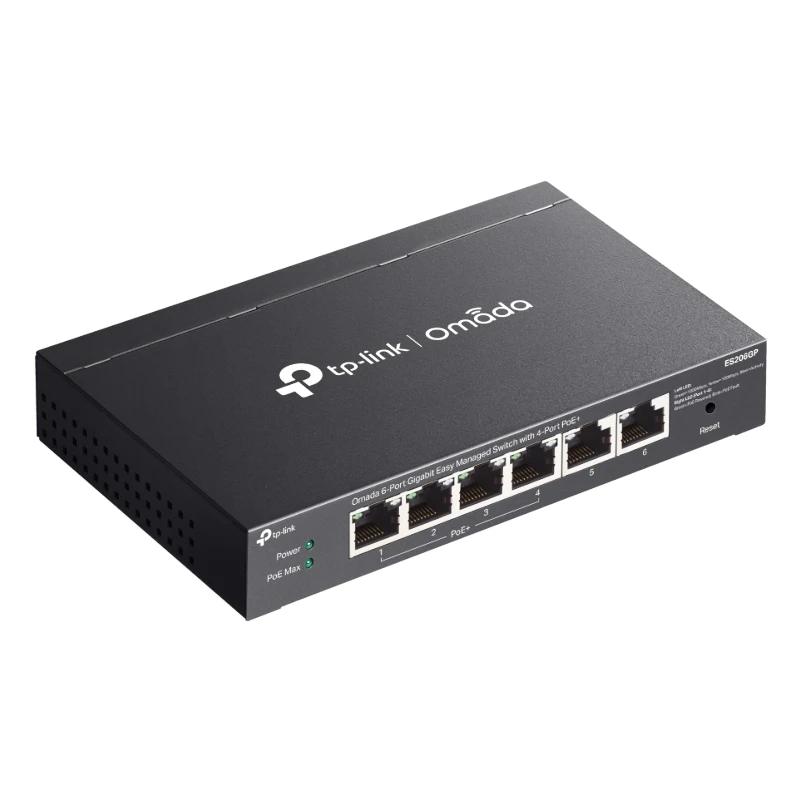 TP-Link Switch 4xGb PoE+ 2xGb 65W Desktop - Imagem de Detalhe 1