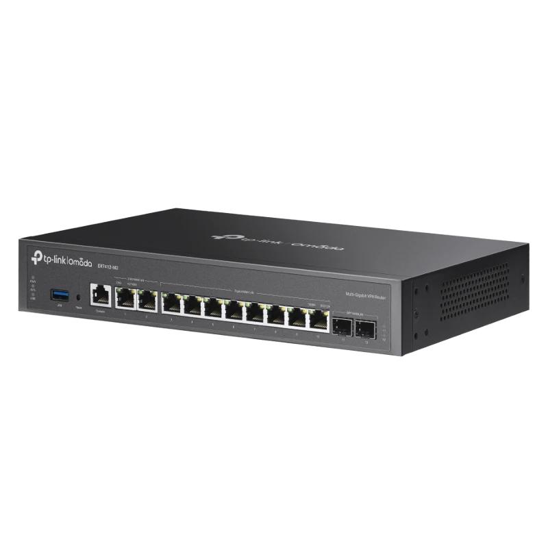 TP-Link ER7412-M2 Roteador 2x2.5GbE 2xGb SFP 8xGbE - Imagem de Detalhe 1