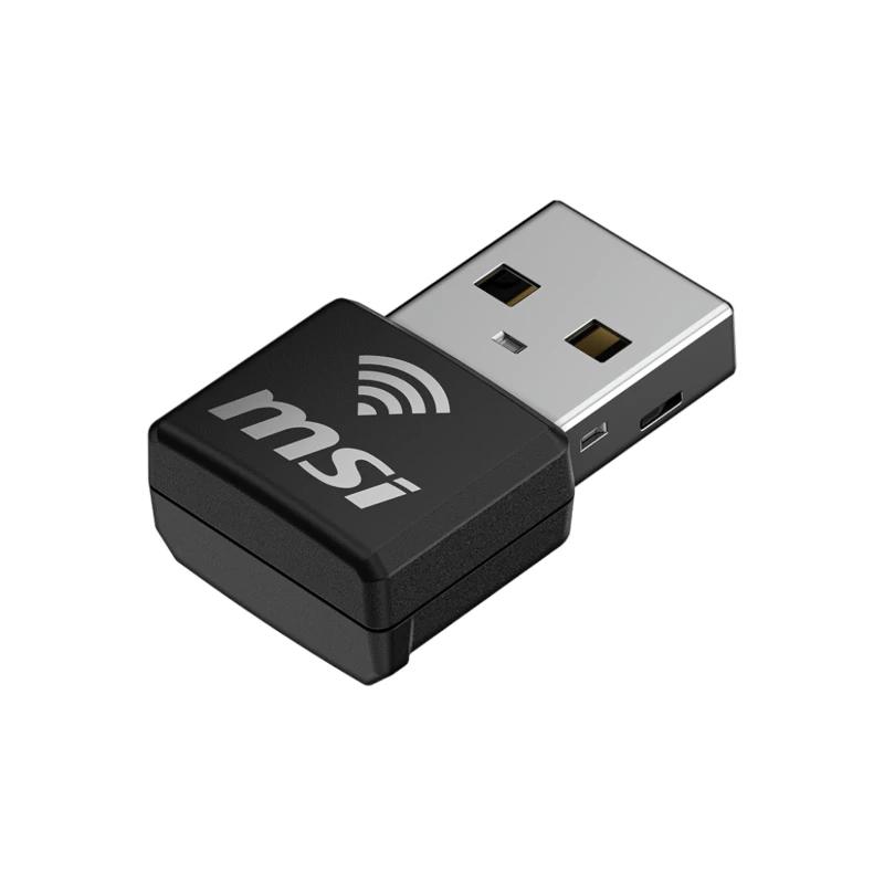 MSI GUAX18N Adaptador Nano USB WiFi6 AX1800 - Imagem de Detalhe 1