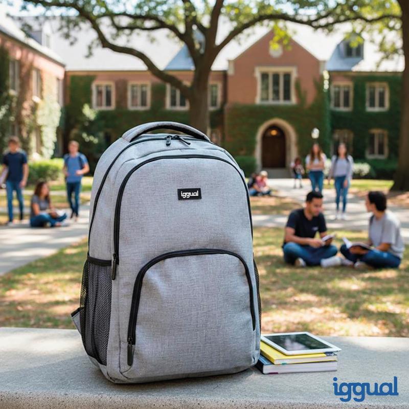 iggual Mochila portátil 15.6" Everyday Use gris - Imagem de Detalhe 5