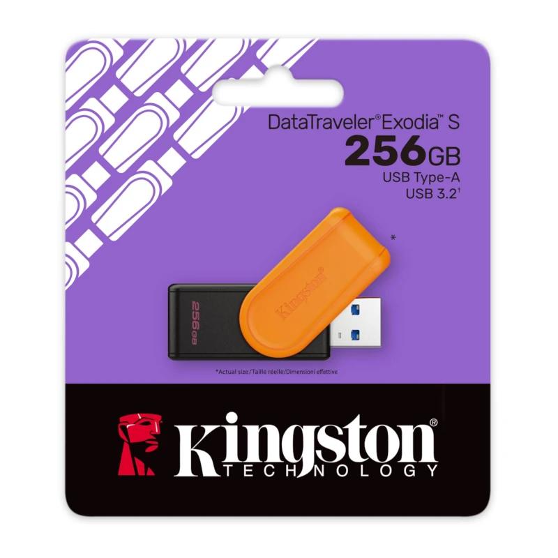 Kingston DataTraveler Exodia S 256GB USB 3.2 Gen 1 - Imagem de Detalhe 2