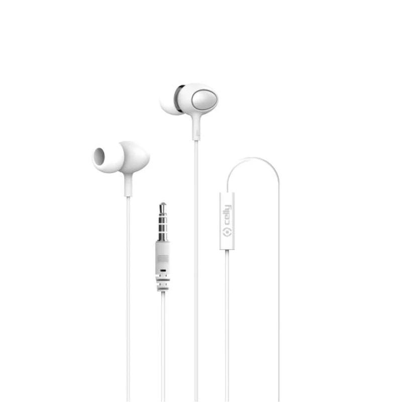Celly Auriculares com microfone Jack 3.5 ST Preto - Imagem de Detalhe 1