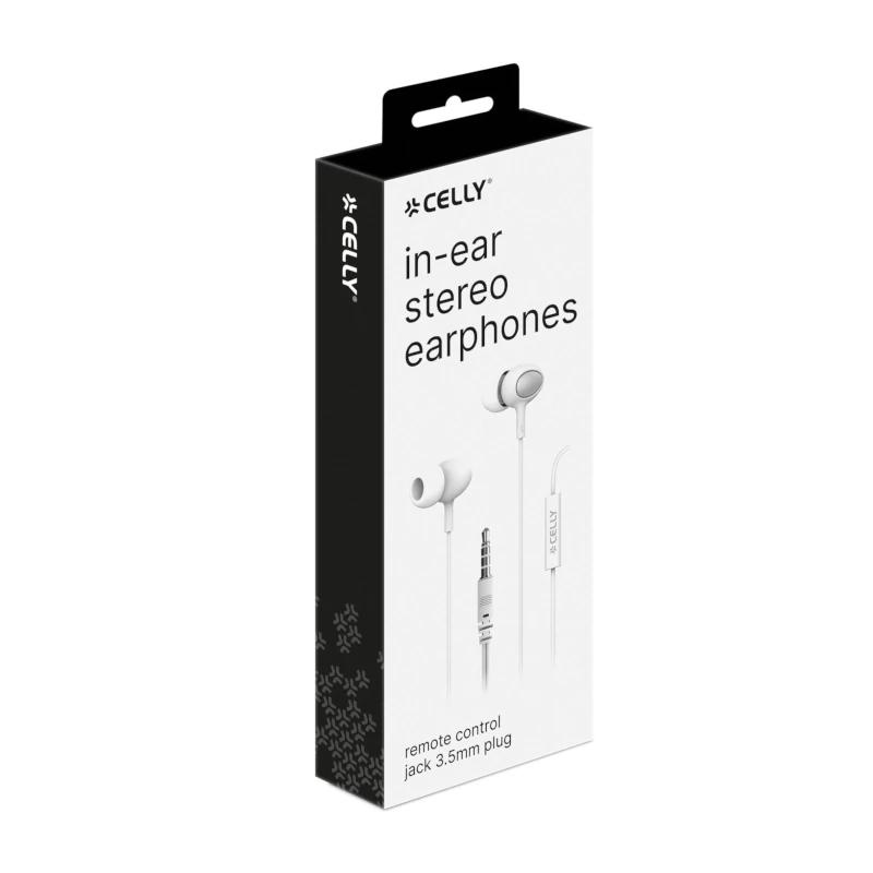Celly Auriculares com microfone Jack 3.5 ST Preto - Imagem de Detalhe 2