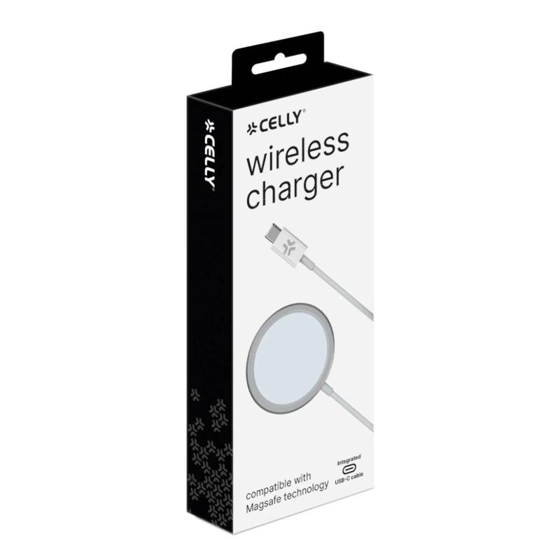 Celly Carregador MAGSAFE 15w Branco - Imagem de Detalhe 2