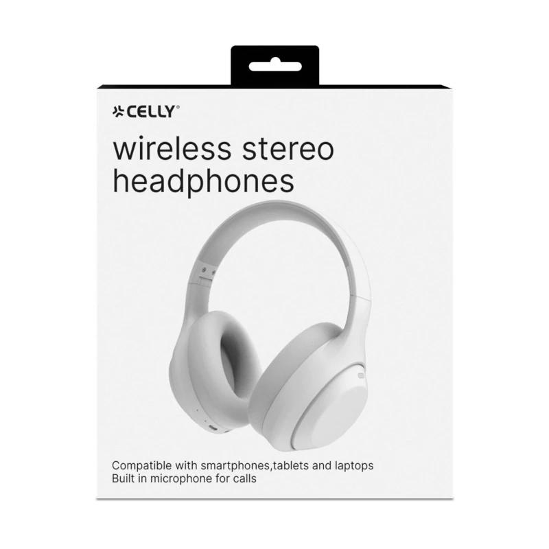 Celly Auricular Diadema Inalámbrico WAVEBEAT Branco - Imagem de Detalhe 6