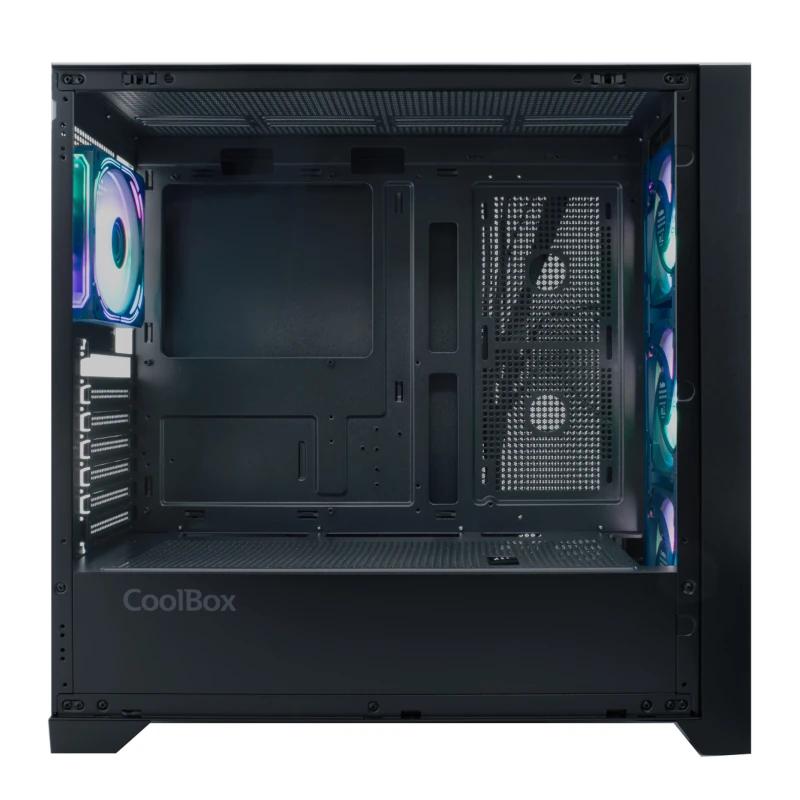 Coolbox Caixa Gaming ATX Ge-2000 DualView S/Fte - Imagem de Detalhe 2