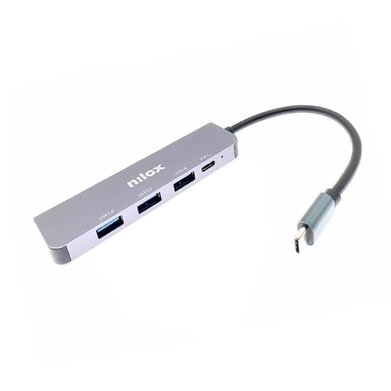Nilox Hub USB C 3XUSB 3.0 1XUSB C - Imagem de Detalhe 1
