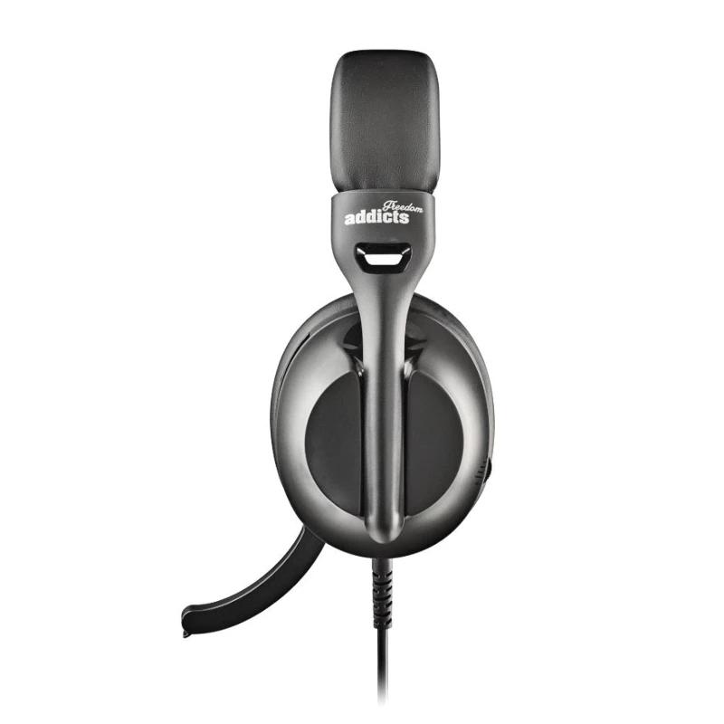 NGS Auriculares Cabo USB-C Controlo Vol. Preto - Imagem de Detalhe 3