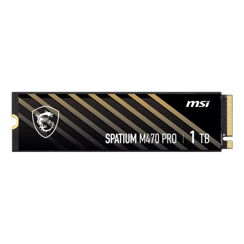MSI SSD M470 PRO 1tb PCIe 4.0 NVMe 6000 Mb/s - Imagem de Detalhe 1
