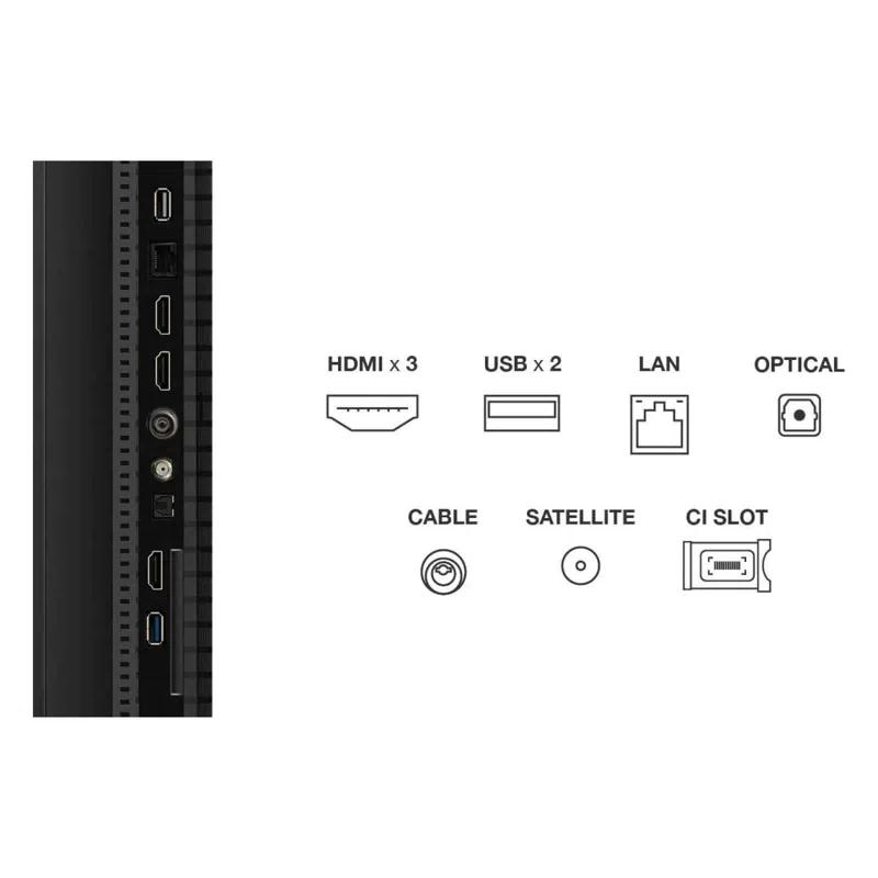 TCL 50P7K TV 50" UHD QLED GOOGLETV DOLBY ATMOS - Imagem de Detalhe 3