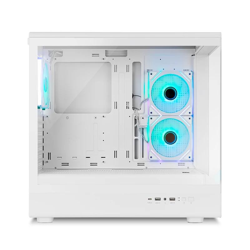 NOX Semitorre HUMMER SIGNAL Sem Moldura ARGB Branco - Imagem de Detalhe 1