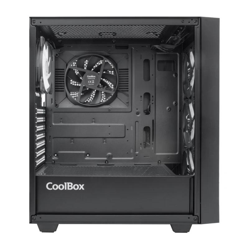 Coolbox Caixa Gaming ATX GA300 GRIDLINE Preta - Imagem de Detalhe 3