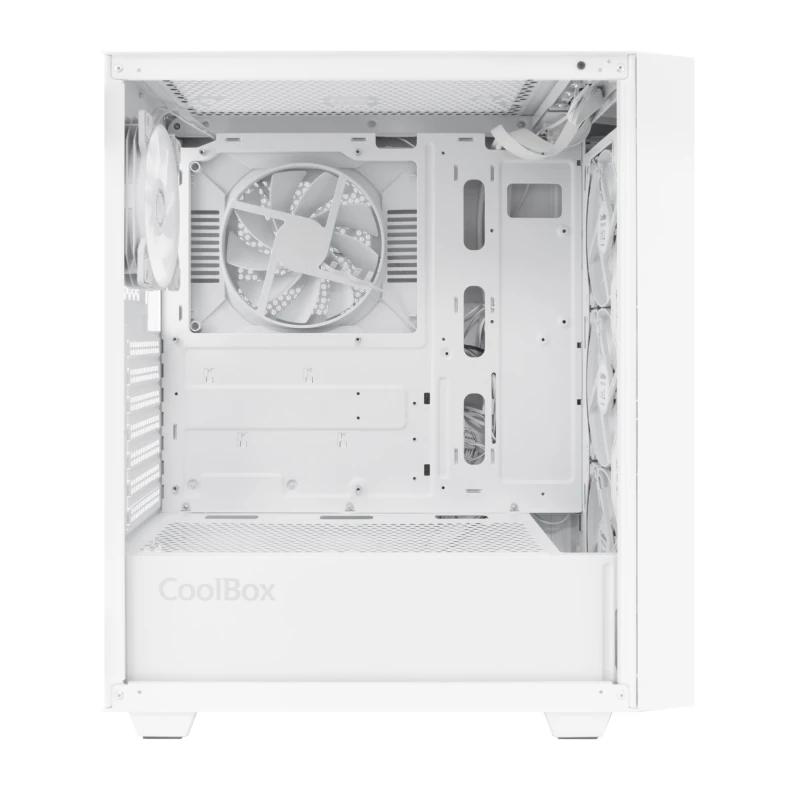 Coolbox Caixa Gaming ATX GA300 GRIDLINE Branca - Imagem de Detalhe 3