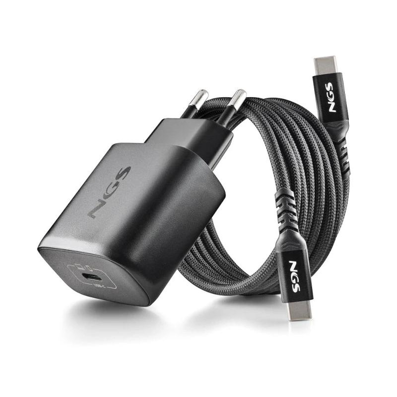 NGS CARREGADOR GAN ULTRARAP 45W USB-C COM CABO - Imagem de Detalhe 2