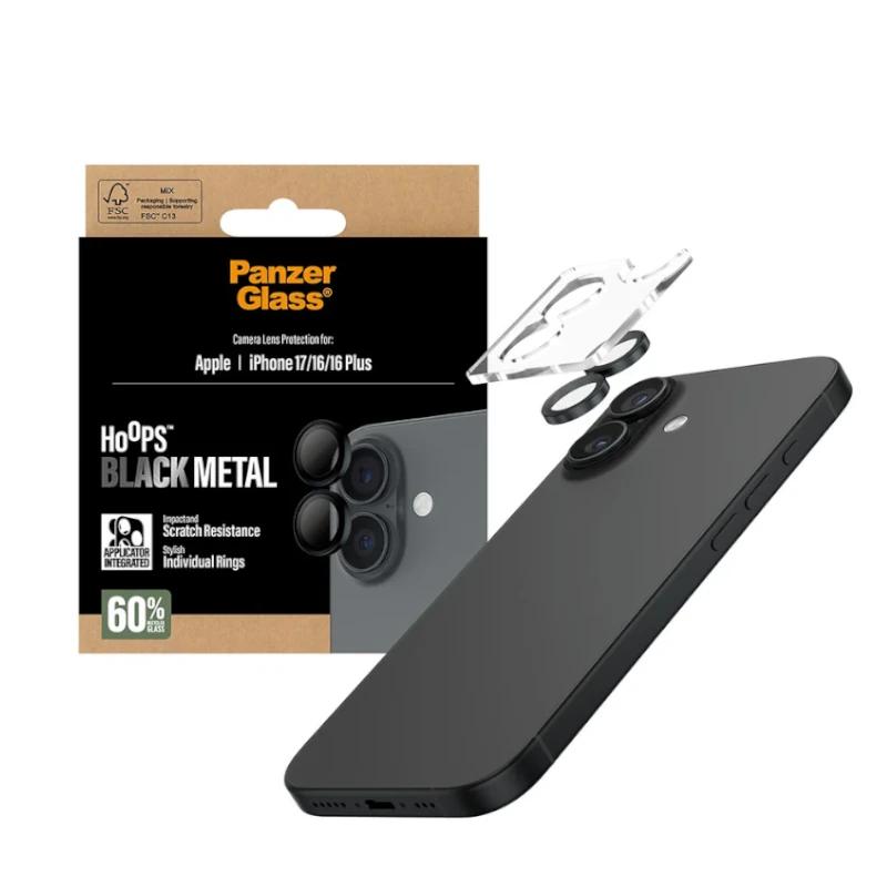 PanzerGlass Camera Protec. iPhone 17-16-16Plus Neg - Imagem de Detalhe 2