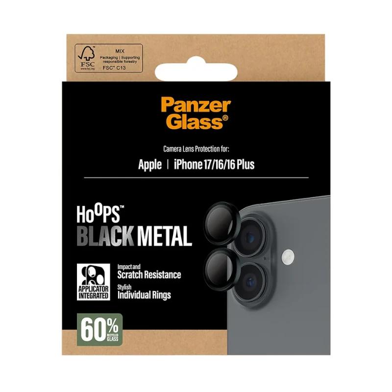 PanzerGlass Camera Protec. iPhone 17-16-16Plus Neg - Imagem de Detalhe 3
