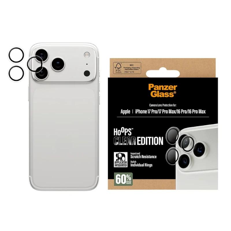 PanzerGlass Camera Prot. iPhone 16-17Pro/Max Trans - Imagem de Detalhe 1