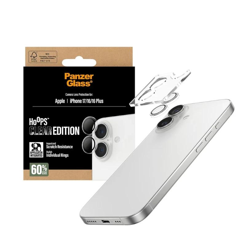 PanzerGlass Camera Protec. iPhone 17-16-16+ Transp - Imagem de Detalhe 2