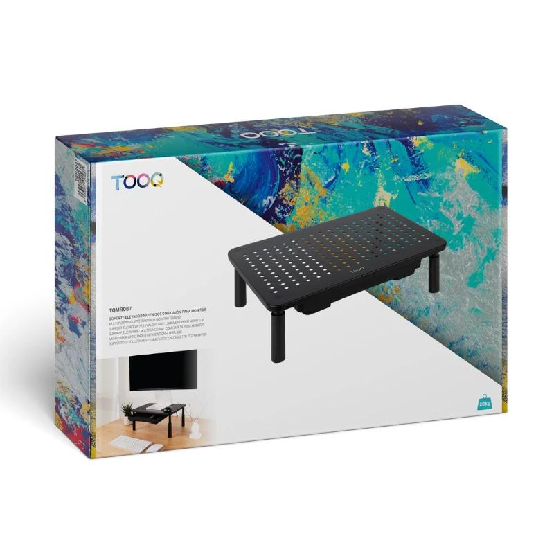 Tooq TQMR087 Suporte elevador para monitores com gaveta - Imagem de Detalhe 1