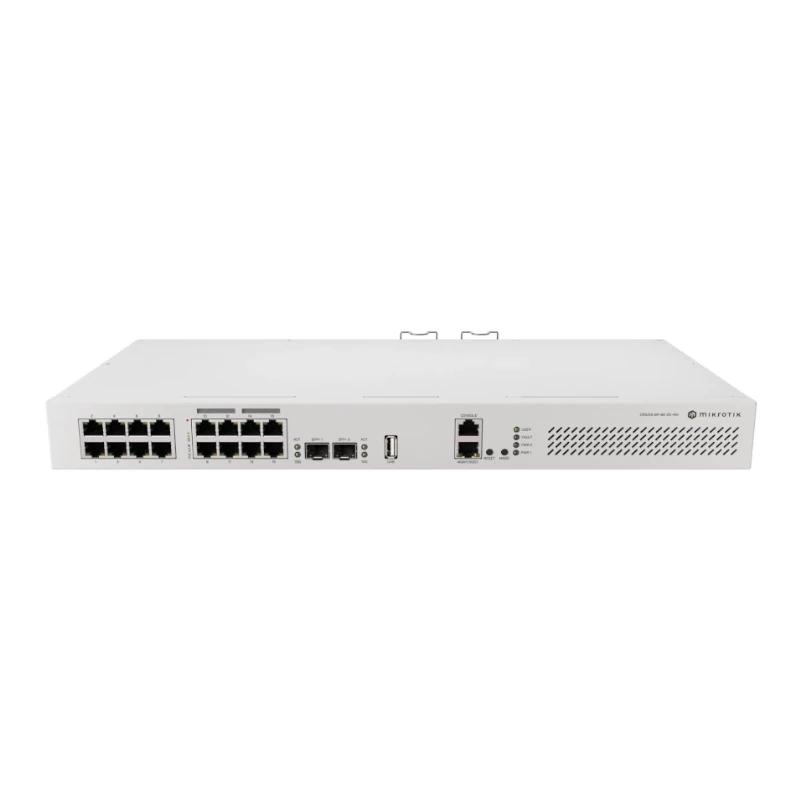 MikroTik CRS418-8P-8G-2S+RM Switch 17xGbE 2xSFP+ - Imagem de Detalhe 2