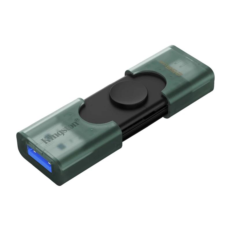 Kingston DataTraveler 256GB USB 3.2 Gen1 DuoG2 - Imagem de Detalhe 2