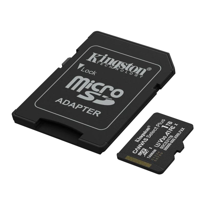 Kingston SDCS3/1TB microSD XC Gen3 150MB/s 1 - Imagem de Detalhe 1