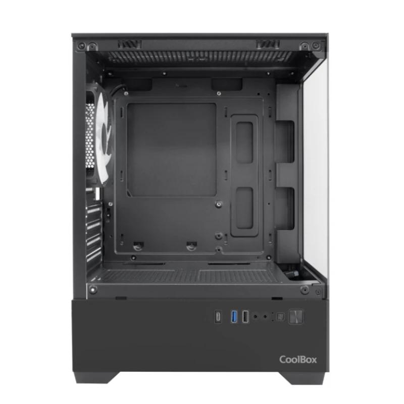Coolbox Caja Gaming MATX GM200 V.Lite S.FTE ARGB N - Imagem de Detalhe 2