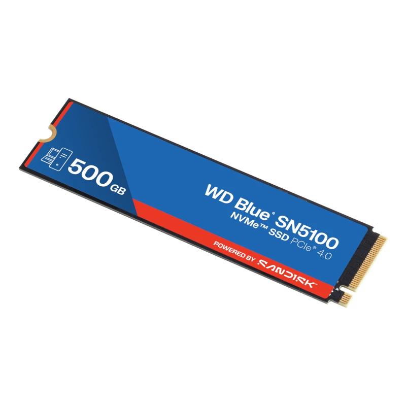 WD Blue SN5100 SSD 500GB NVMe Gen4 6600MB-s - Imagem de Detalhe 1