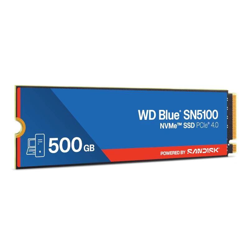 WD Blue SN5100 SSD 500GB NVMe Gen4 6600MB-s - Imagem de Detalhe 2