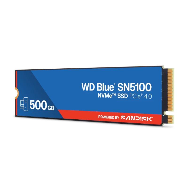 WD Blue SN5100 SSD 500GB NVMe Gen4 6600MB-s - Imagem de Detalhe 3