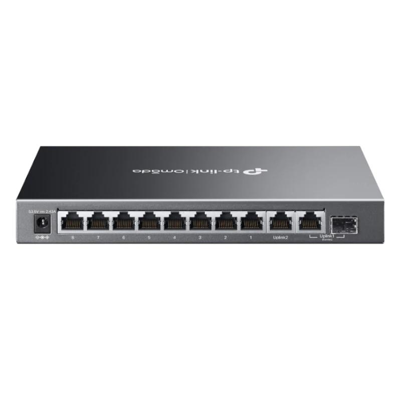 TP-Link ES210GMP Switch 8xG PoE+ 1xGbE 1xG-C 123W - Imagem de Detalhe 1