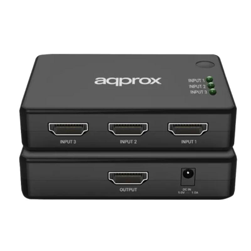 Approx HDMI Switch 4K HDMI 3 Puertos 4K/30HZ - Imagem de Detalhe 1