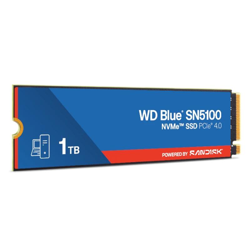 WD Blue SN5100 SSD 1TB NVMe Gen4 6700MB-s - Imagem de Detalhe 2