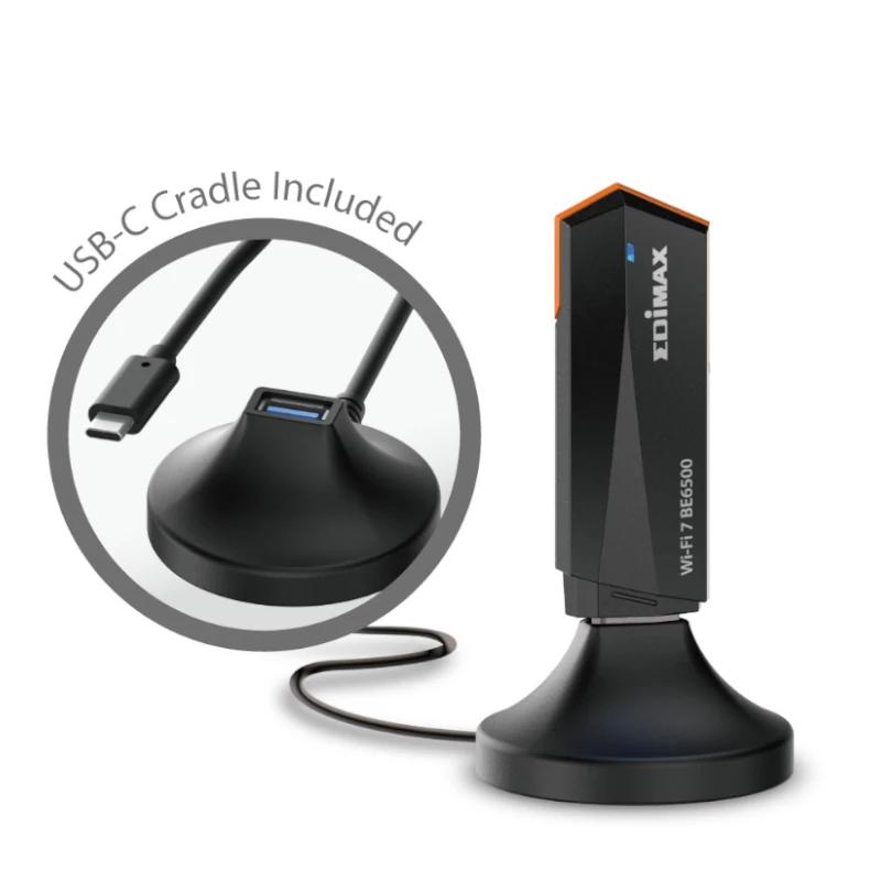 Edimax EW-7822UBE Adaptador USB 3.2 WiFi7 BE6500 - Imagem de Detalhe 3