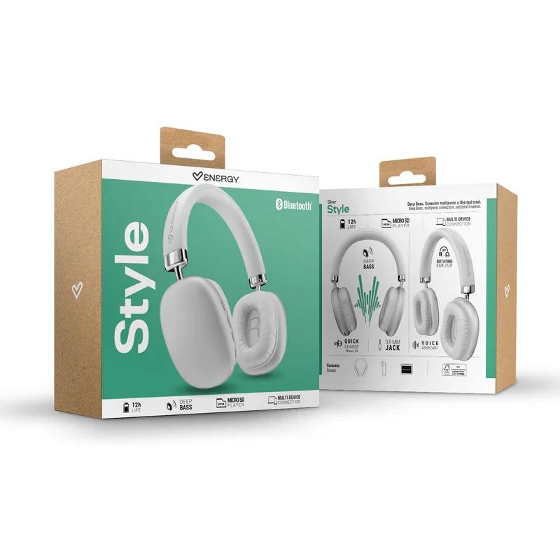 Energy Sistem Auriculares Style Silver BT - Imagem de Detalhe 3