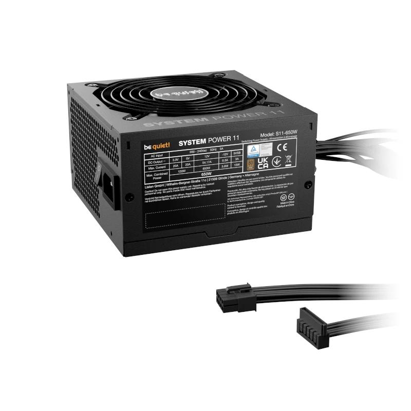 be quiet! Fuente SYSTEM POWER 11 650W 20+4 pin ATX - Imagem de Detalhe 1