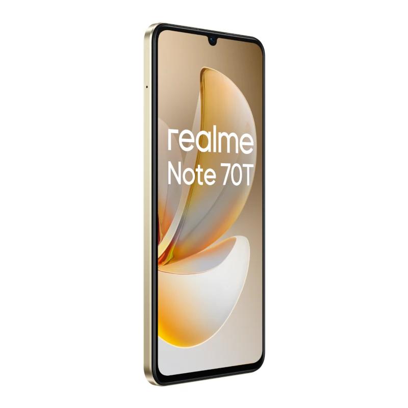 Realme Note 70T 6.74" 4GB 256Gb Gold - Imagem de Detalhe 1