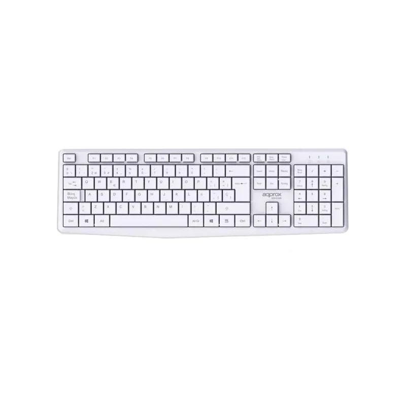 APPROX Teclado+raton inalamb X420W 1000DPI Blanco - Imagem de Detalhe 2
