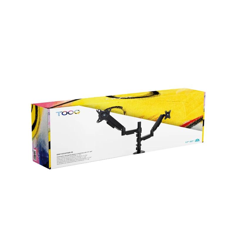 Tooq Soporte mesa DB1533TNR-B 2 brazo 17-32 Negro - Imagem de Detalhe 2