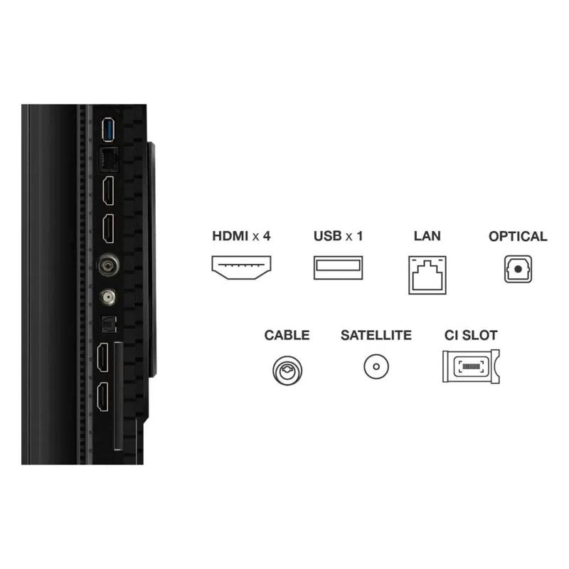 TCL 55P8K TV 55"  UHD QLED GOOGLETV 144HZ ONKYO - Imagem de Detalhe 3