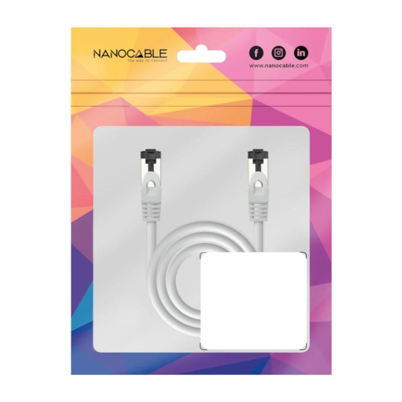 Nanocable Cable red Cat. 8.1 2GHZ SSTP Gris 2m - Imagem de Detalhe 3