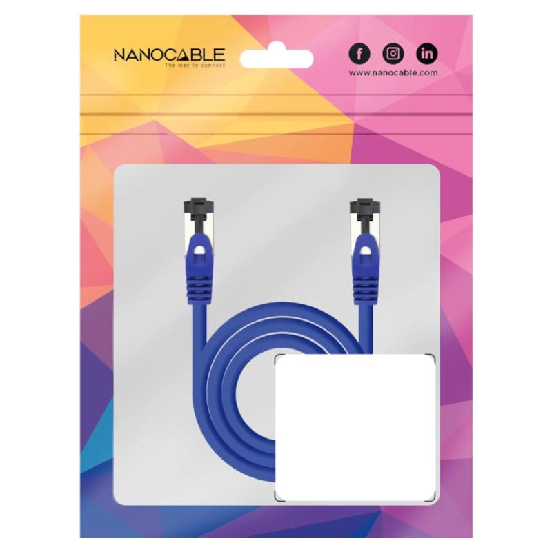 Nanocable Cable red Cat. 8.1 2GHZ SSTP Azul 2m - Imagem de Detalhe 3