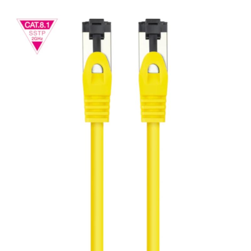 Nanocable Cable red Cat. 8.1 2GHZ SSTP Amarillo 1m - Imagem de Detalhe 2