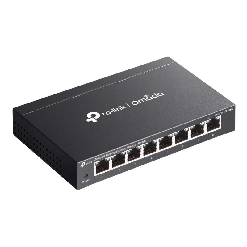 TP-Link ES208G Switch 8xGbE Acero Desktop - Imagem de Detalhe 2