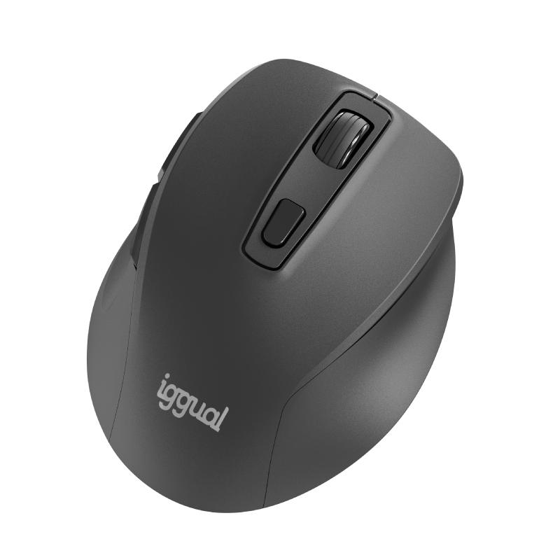 iggual Ratón inalámbrico ERGO-SILENT-6D 1600DPI - Imagem de Detalhe 1
