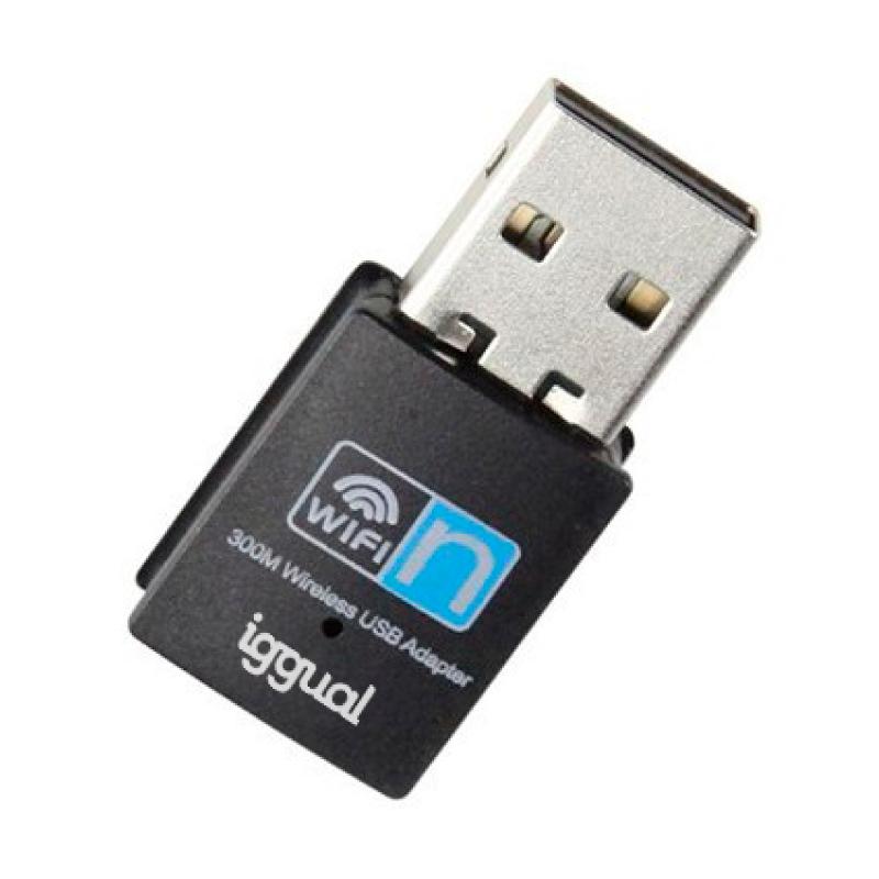 iggual Adaptador USB Wifi 300 Mbps mono 2.4GHz - Imagem de Detalhe 2