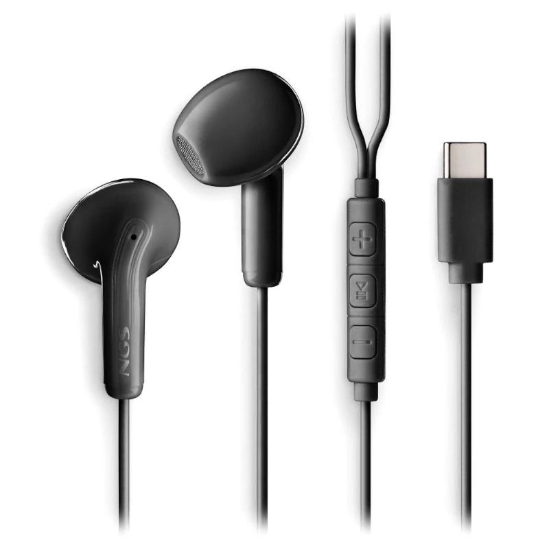 NGS Auricular Intraural Negro Micro USB-C - Imagem de Detalhe 1